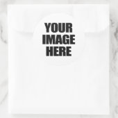 Hell No Hillary - wit - png.nl Ronde Sticker (Tas)