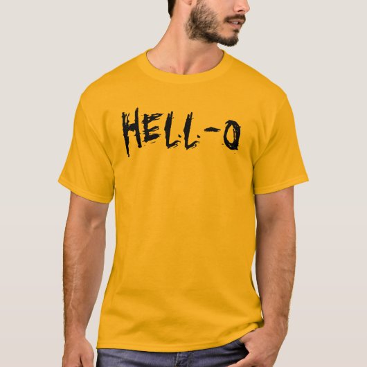 HELL-O T-SHIRT (Voorkant)