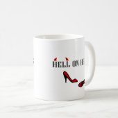 Hell On Heels Koffiemok (Voorkant rechts)