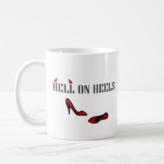 Hell On Heels Koffiemok (Links)