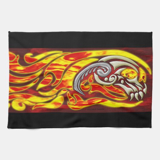 Hell On Wheels Kitchen Towels Theedoek (Horizontaal)