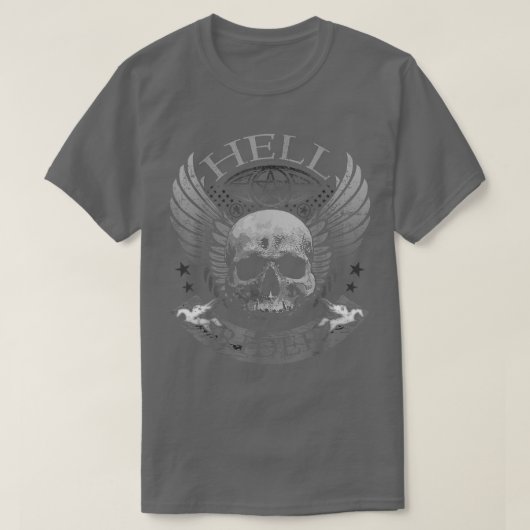 Hell Rider - Biker ugs T-shirt (Design voorkant)