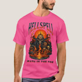 HELL SPELL ADEM IN HET VUUR T-SHIRT (Voorkant)