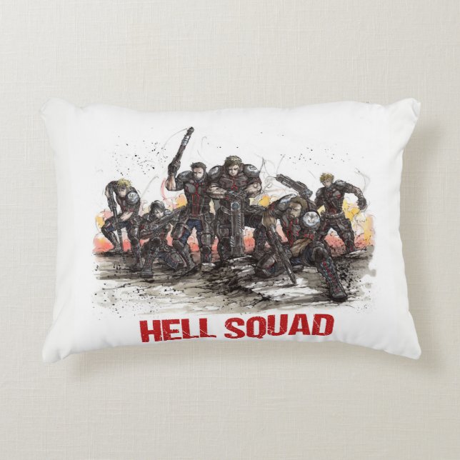 Hell Squad Accent Pillow Accent Kussen (Voorkant)