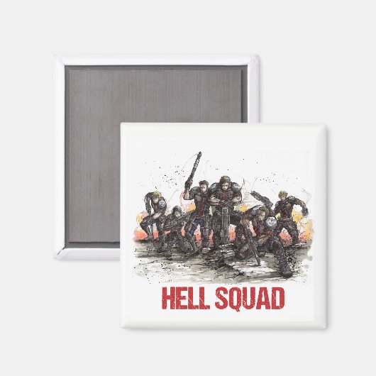 Hell Squad Magnet (Voorkant / Achterkant)