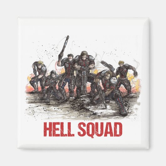 Hell Squad Magnet (Voorkant)