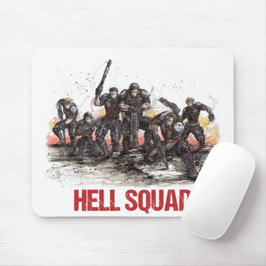 Hell Squad Muismat (Met muis)