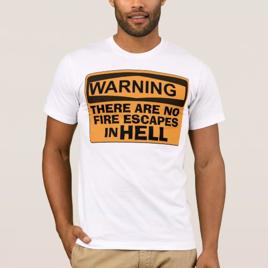 HELL T-shirts, christelijk T-shirt (Voorkant)