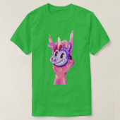 Hell Unicorn Hand T-shirt (Design voorkant)