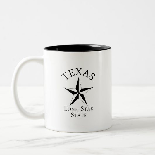 Hell Vs, Texas Tweekleurige Koffiemok (Links)