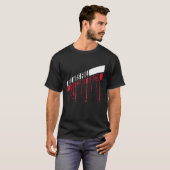 Hell Was Full So I Came Back Evil Person Ironic Q T-shirt (Voorkant volledig)