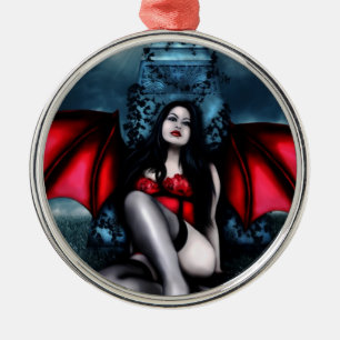 Hell wordt haar versiering metalen ornament