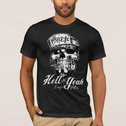 Hell Yeah Beer - Mens T-Shirt (Voorkant)