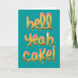 Hell Yeah Cake! Kaart