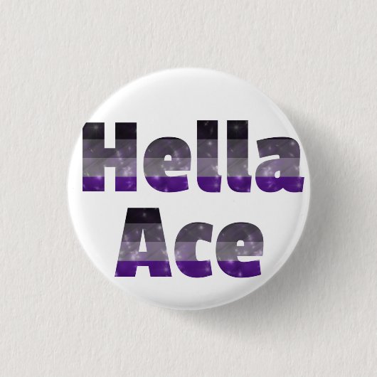 Hella Ace Button White (Voorkant)
