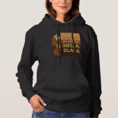 Hella Black Sweatshirts Hoodie (Voorkant)