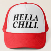 hella chill trucker pet (Voorkant)