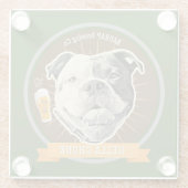 Hella Chonk Beer Label Onderzetter (Achterkant)