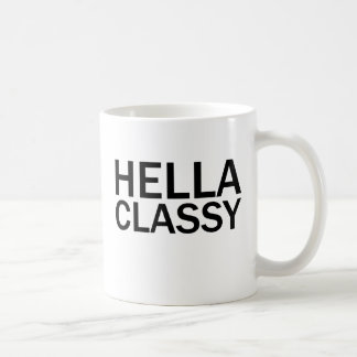 HELLA CLASSY Funny Rude All Petten T-Shirt Koffiemok