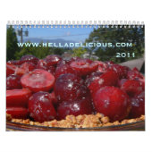 Hella Delicious Food Calendar 2011 Kalender (Hoes)