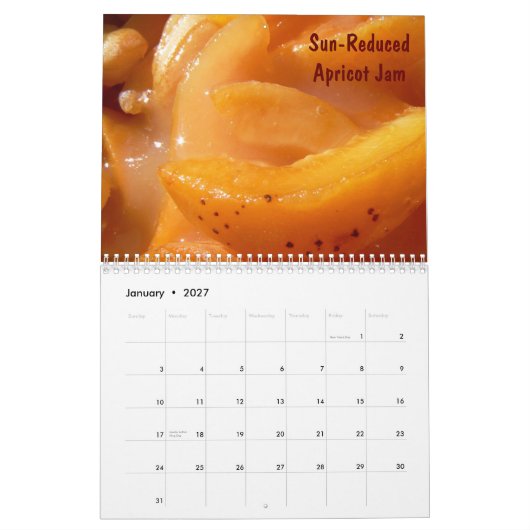 Hella Delicious Food Calendar 2011 Kalender (Jan 2027)