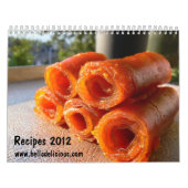 Hella Delicious Recipe Calendar 2012 Kalender (Hoes)