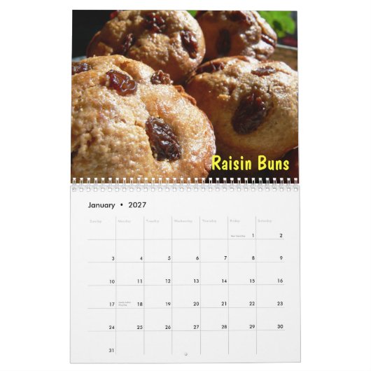 Hella Delicious Recipe Calendar 2012 Kalender (Jan 2027)