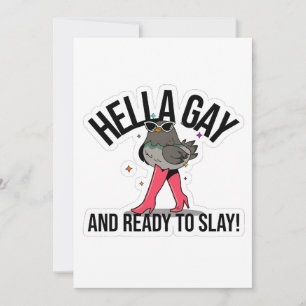 Hella Gay en klaar om grappige LGBTQ te doden Kaart