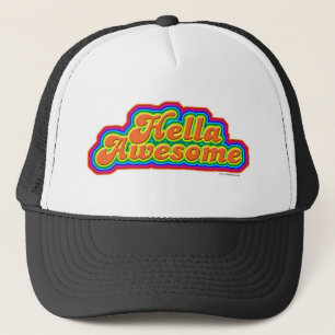 Hella Geweldige Retro Style Slogan Trucker Pet