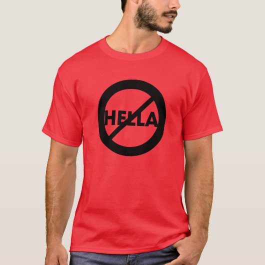 Hella is geen Shirt van Word (Voorkant)