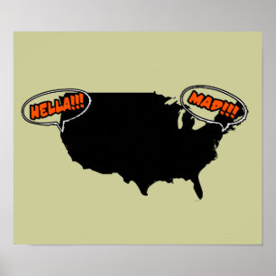 hella mad poster