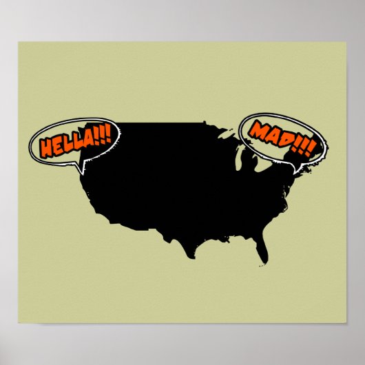 hella mad poster (Voorkant)