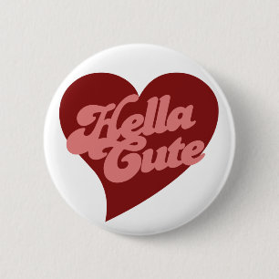 Hella Schattige Ronde Button 5,7 Cm