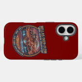Hellas Deep-Flow Mars Aquifer Observatory Case-Mate iPhone Case (Achterkant (horizontaal))