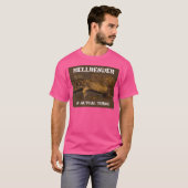 Hellbender Funny Giant Salamander Foute Dierennaam T-shirt (Voorkant volledig)