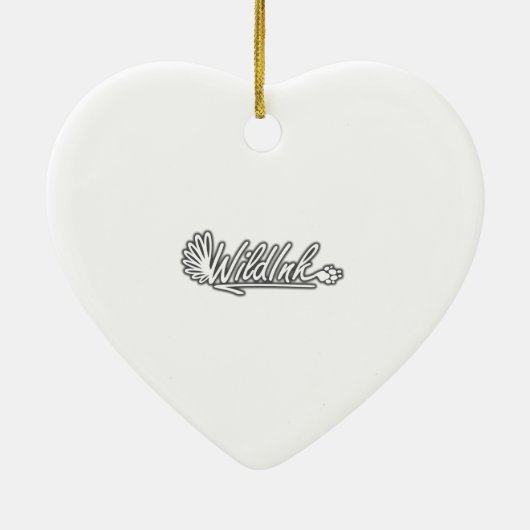 Hellbender Keramisch Ornament (Achterkant)