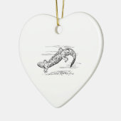 Hellbender Keramisch Ornament (Links)