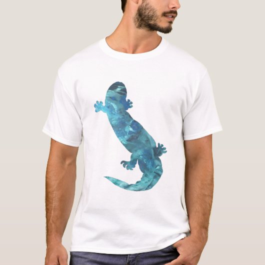 Hellbender Salamander Art T-shirt (Voorkant)