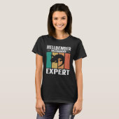 Hellbender Salamander Expert Amphibian T-shirt (Voorkant volledig)