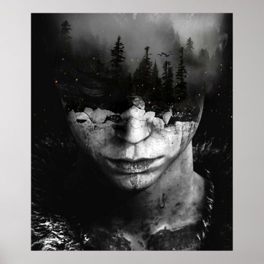 Hellblade Senuas Offe Poster (Voorkant)