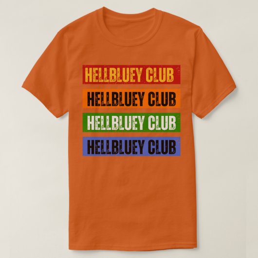 Hellbluey Club Bluey T-shirt (Design voorkant)