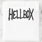 Hellbox-Sticker Rechthoekige Sticker (Tas)