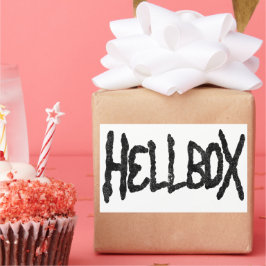 Hellbox-Sticker Rechthoekige Sticker
