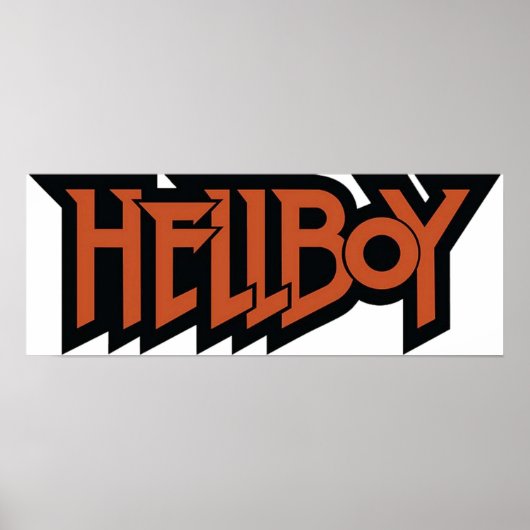 HellBoy Logo Poster (Voorkant)