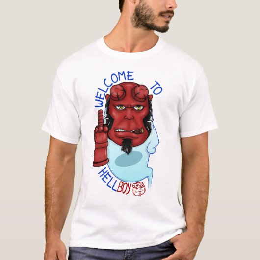 Hellboy mannen t-shirt (Voorkant)