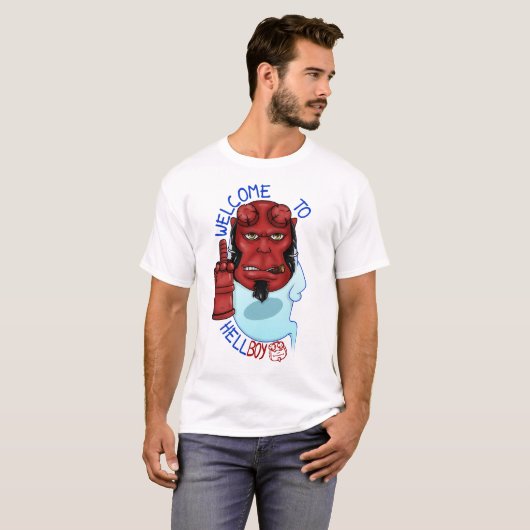 Hellboy mannen t-shirt (Voorkant volledig)