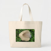 Hellbraune Feder auf hellbeigem Blatt Grote Tote Bag (Voorkant)