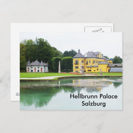 Hellbrunn Palace Briefkaart (Voorkant / Achterkant)
