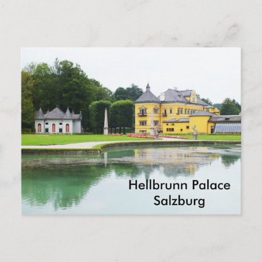 Hellbrunn Palace Briefkaart (Voorkant)
