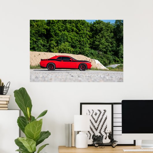 Hellcat Challenger Poster (Thuiskantoor)